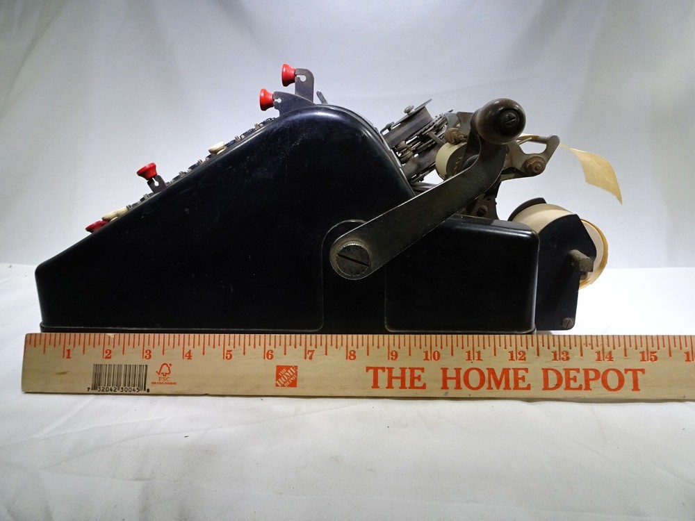 Vintage Smith & Corona? Hand Crank Adding Machine TF