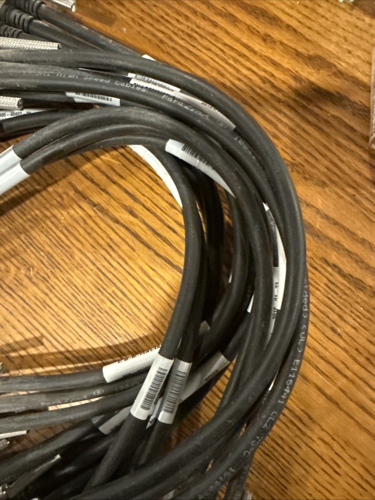 6x Lot Cisco STACK-T1-50CM 800-40403-01 Stackwise Cable for 3850 Series-
