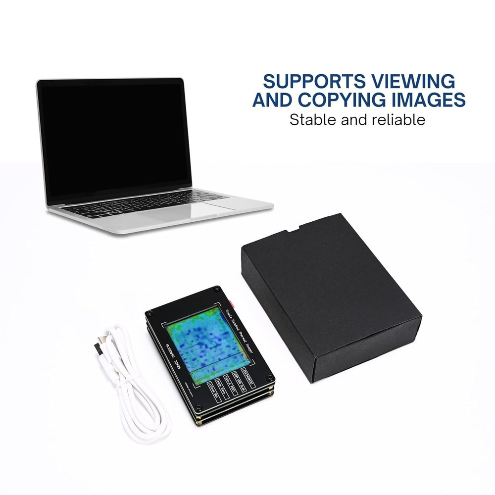 Mini Thermal Imaging Camera - Rechargeable & Compact with Data Storage Options