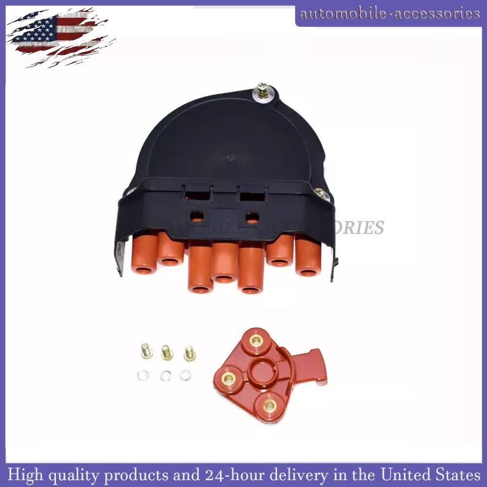 1Set For BMW E23 E24 E28 E30 E31 E32 E34 Distributor Cap Rotor Kit 12111725070