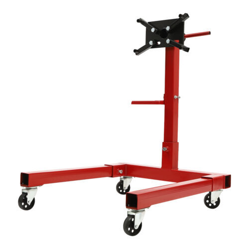 2000 LBS Folding Engine Stand Vehicle Engine Block Stand 360 Degree Head