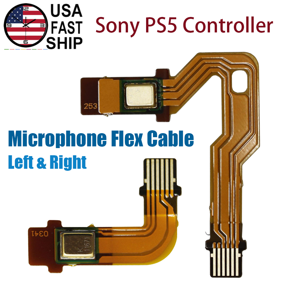 MIC Microphone Flex Cable Ribbon For Sony Playstation 5 PS5 Controller V1 Handle