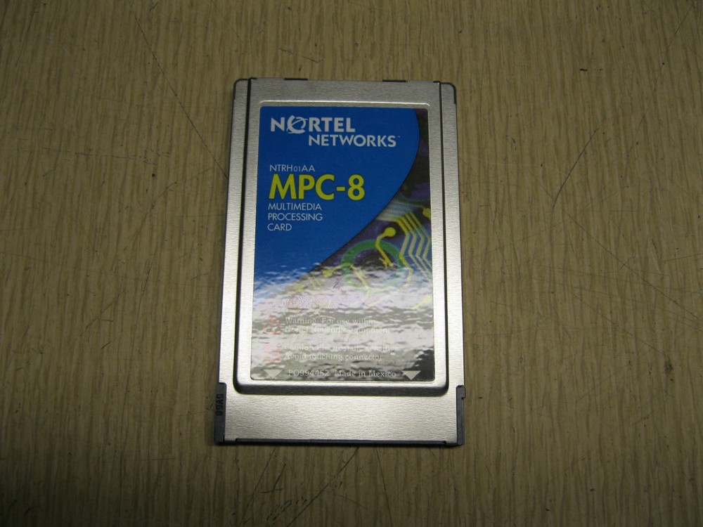 Nortel Networks NTRH01AA MPC-8 Multimedia Processing Card FREE SHIPPING