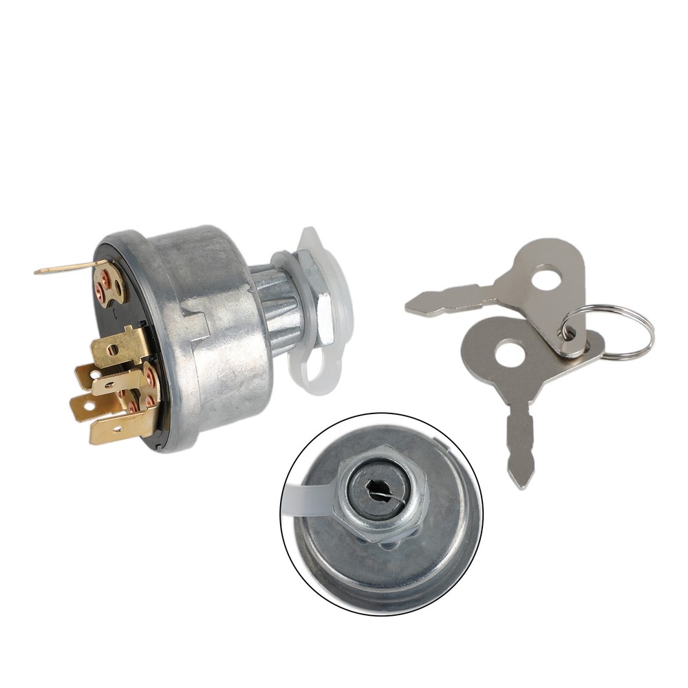 Tractor 4Position Ignition Key Starter Switch Suit Fit For Lucas 35670 128SA