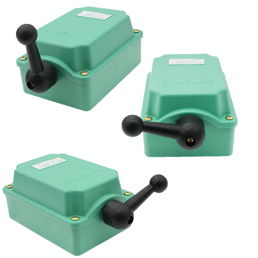 60A Green Drum Switch Forward/Off/Reverse Motor Control RainProof Reversing NEW
