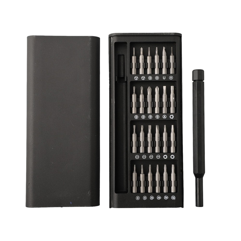 Precision Screwdriver Set 25 In 1 Magnetic Bits Kit CrossTorx Hex Screwdriver
