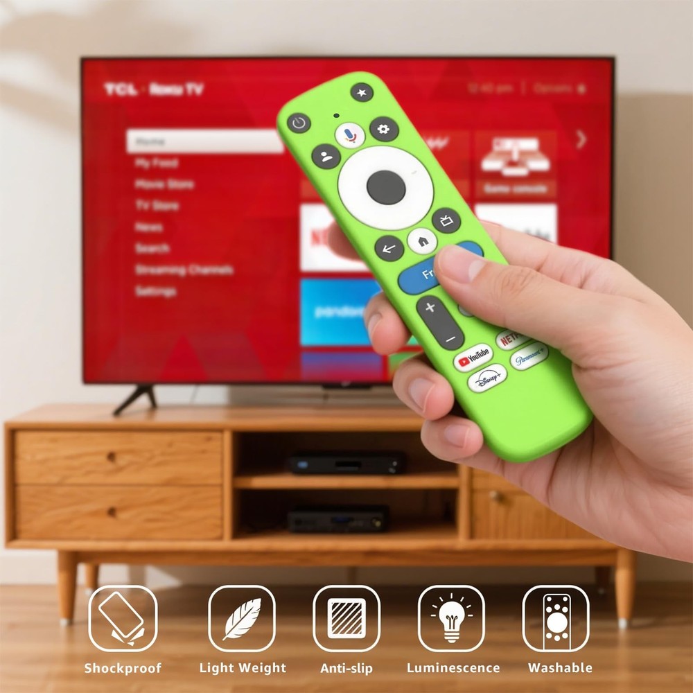 2Pack Climberer 4k Pro Remote Case Cover - Luminous green + luminous blue