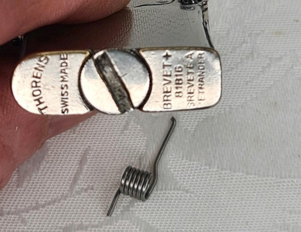 1 x New Thorens Mini (Bravet) Claw Main Spring