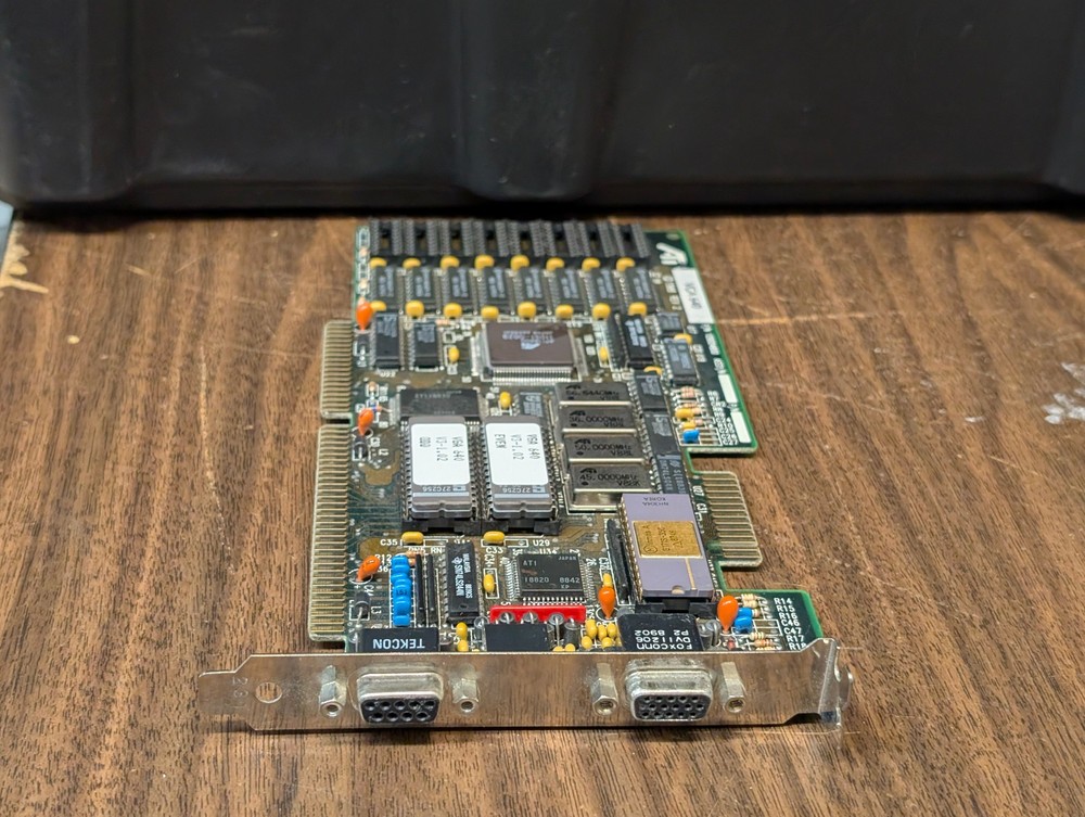 ATI VGA 640 graphics accelerator 1988; untested