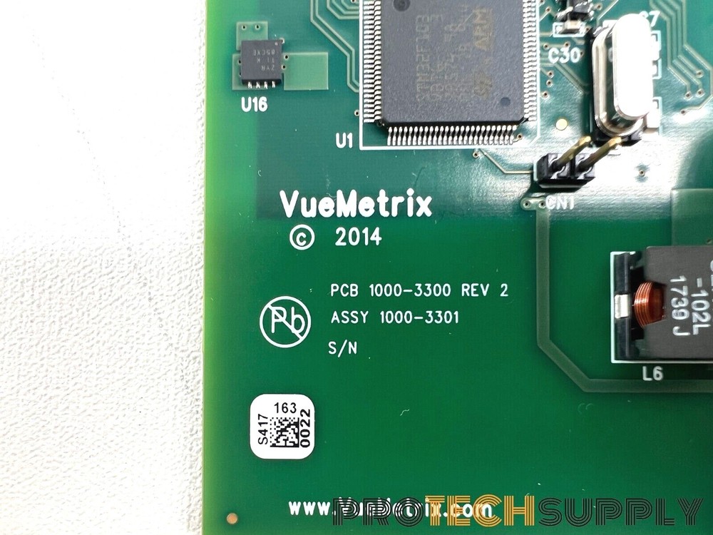 NEW VueMetrix 1000-3300 Rev. Controller Control Board/Module with WARRANTY