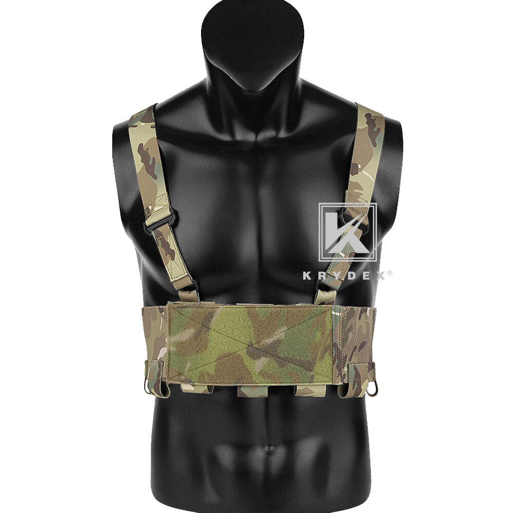 KRYDEX Concealed Carry Low-Vis 5.56 Ready Chest Rig Tactical Elastic Cummerbund