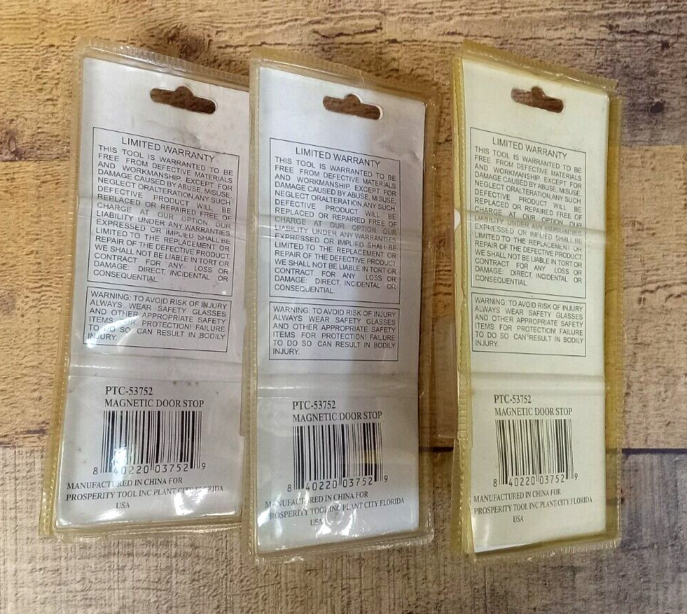 3 Pack - Prosperity Tools Magnetic Door Stop - PTC-53752