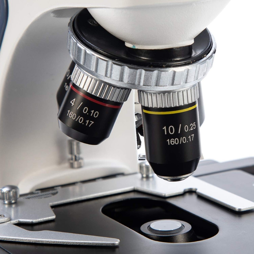 SWIFT Compound trinocular Microscope, 40X-2500X Mechanical Stage Microscope f...