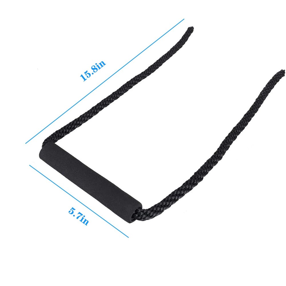 Besimple 2 Pack Cooler Handles, Handles Replacement Rope Black