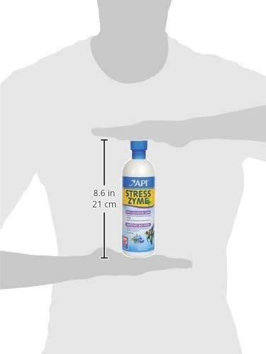 API Stress Zyme Aquarium Cleaning Solution for Sludge 16 oz - 2 Pack
