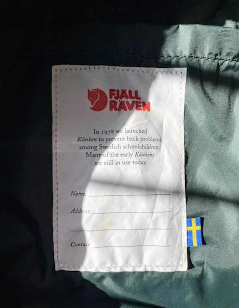 Fjallraven Kanken Backpack- KANKEN MINI Bag -Gray VERY EUC!