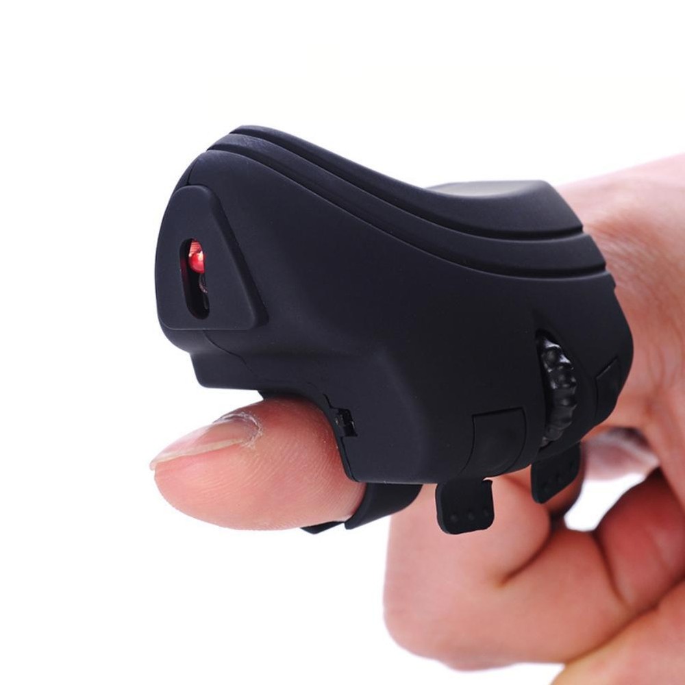 Mini Bluetooth-compatible Wireless Finger Ring Mouse Ergonomic Handheld Optical