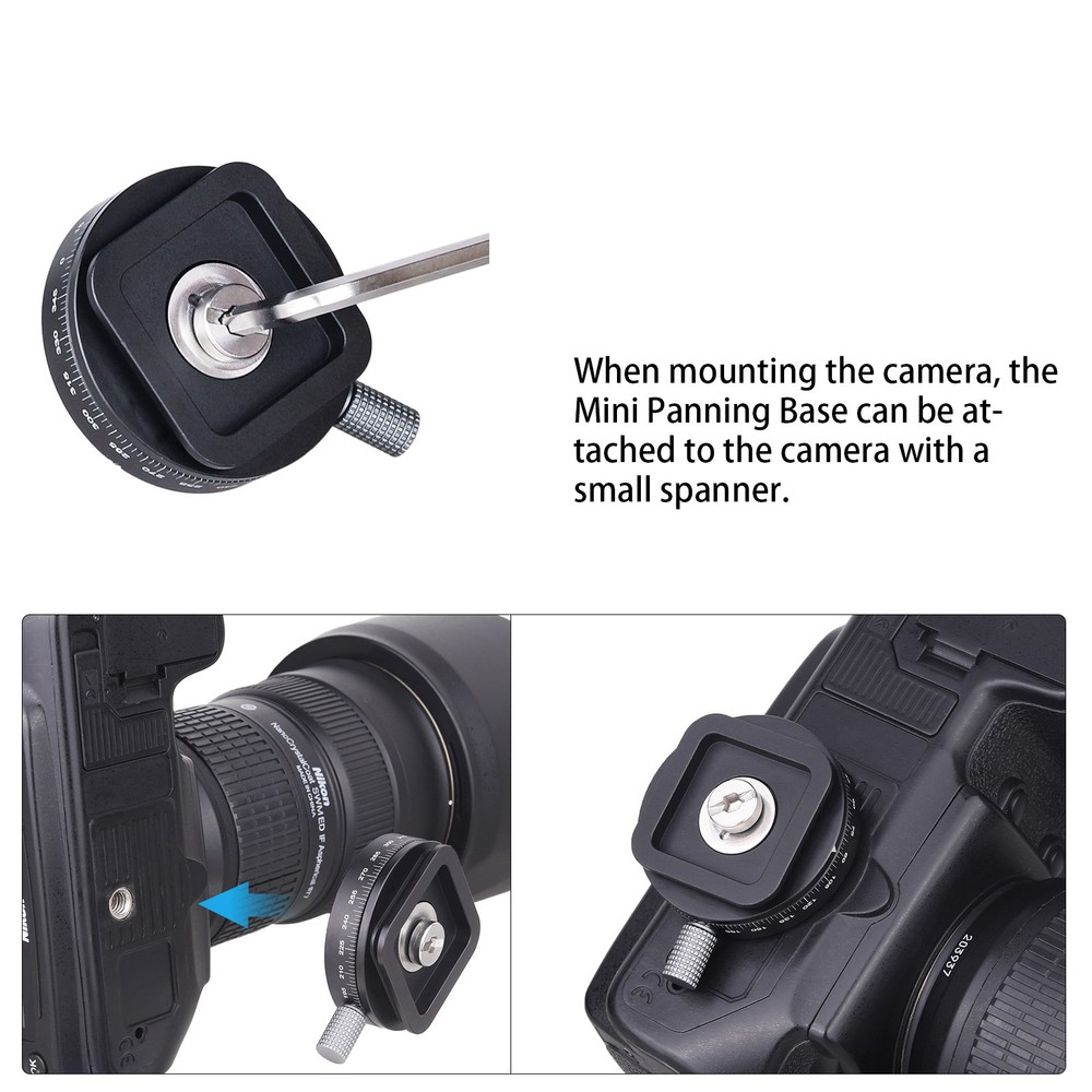 Paning Base Panoramic Base CNC All-Aluminum Paning Base Mini Paning Base