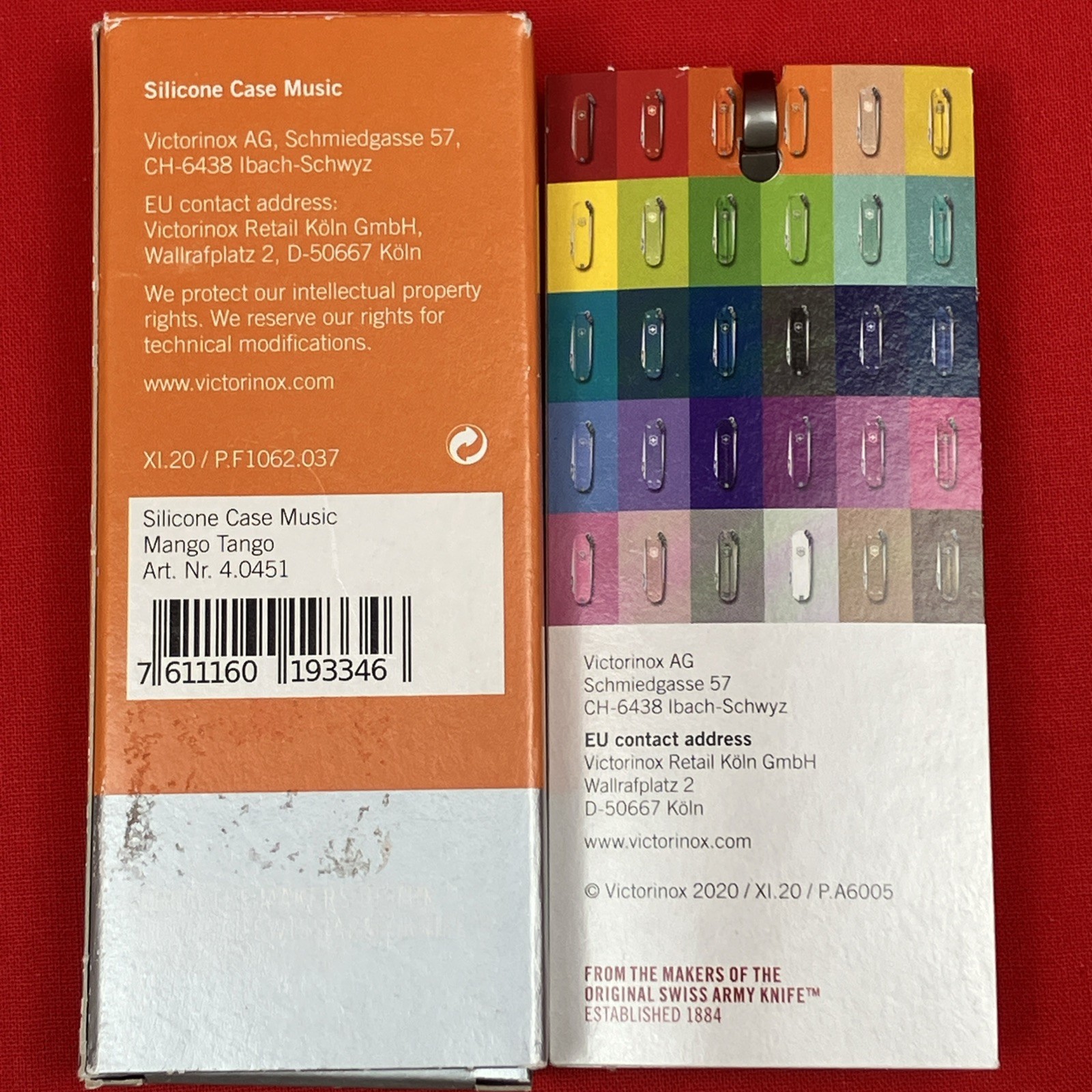 Victorinox Swiss Army Knife Silicone Case For 58mm 5 Colors Select NIB