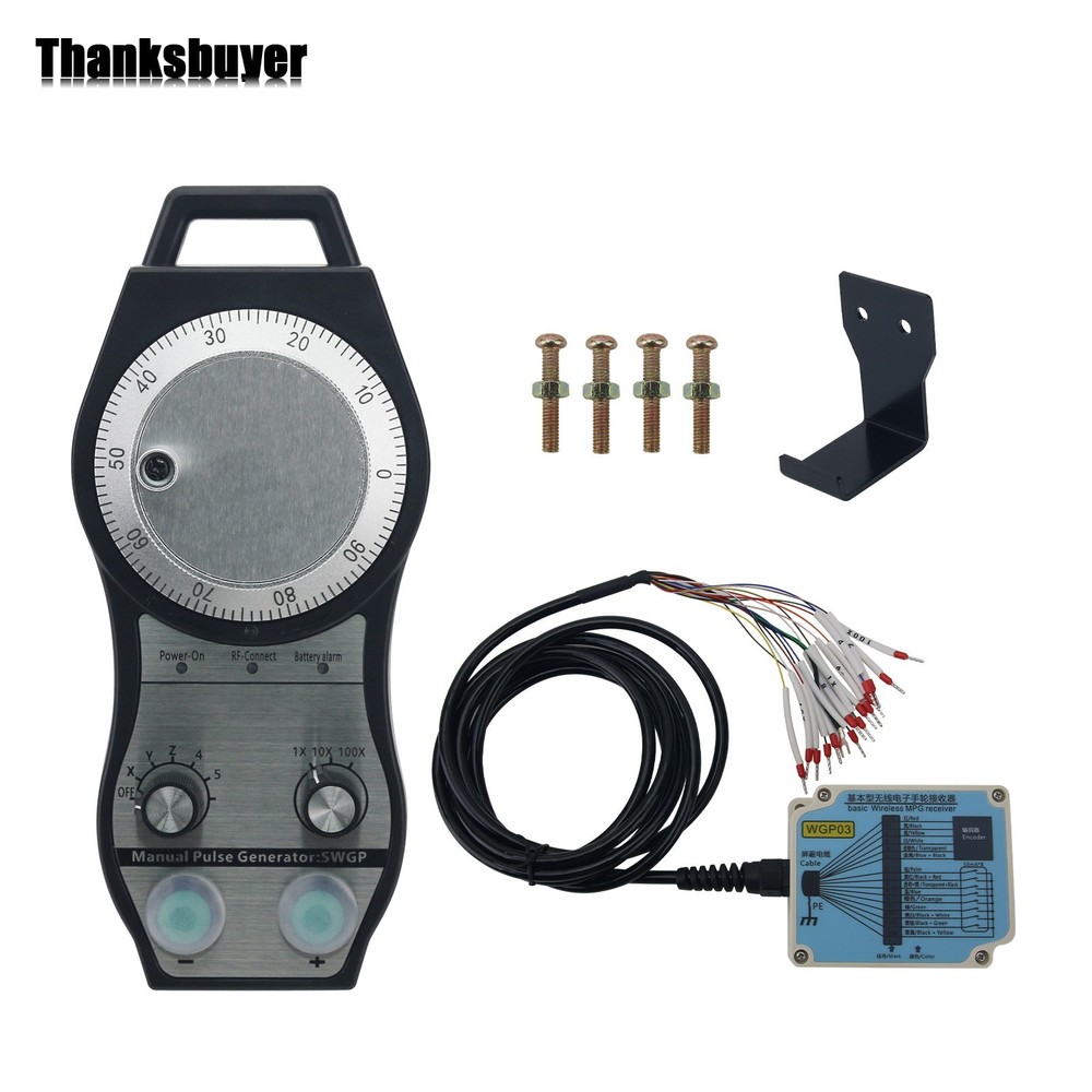 SWPG Electronic Handwheel 5 Axis Control Wireless MPG CNC Manual Pulse Generator