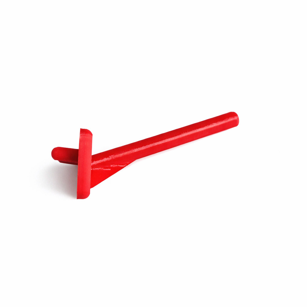 Peg Board Hooks Red Straight Angle LRG Hook x12 NUPEG