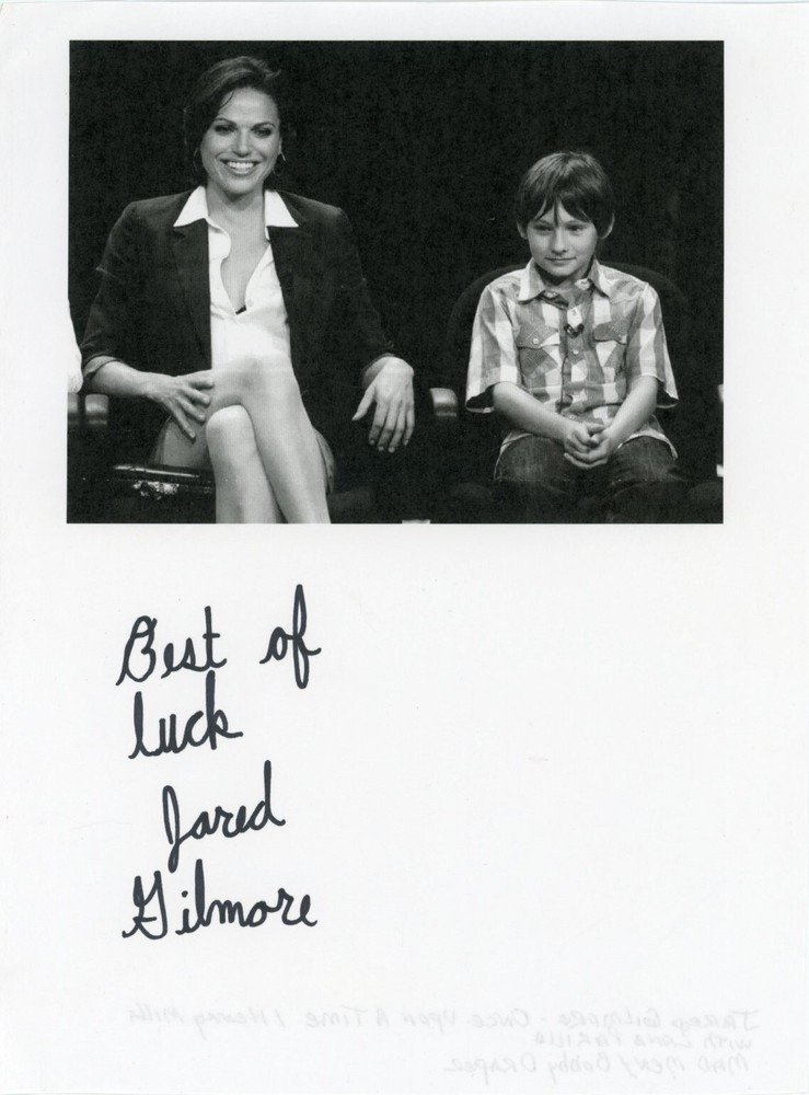 Jared Gilmore - Signed Printed Paper Photograph