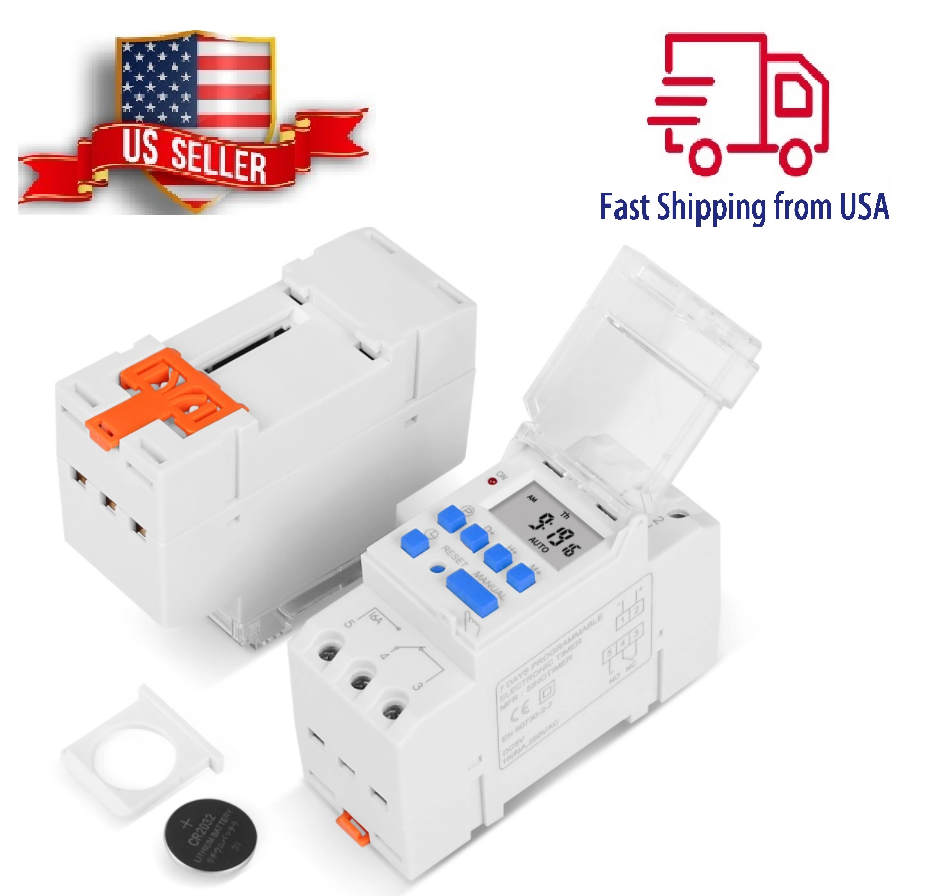 5V DC SINOTIMER DISPLAY LCD Digital Timer pro programable timer