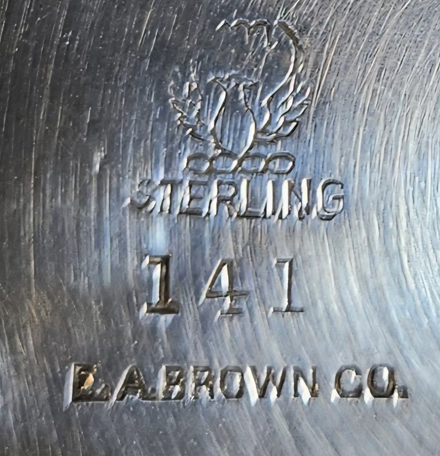 E. A. Brown Antique Sterling Silver Fancy Tray / Dish