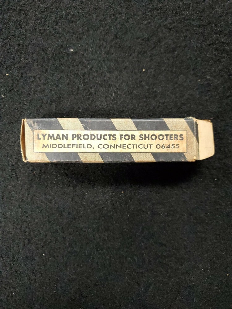 Lyman Bullet Firearms Reloading EMPTY CARDBOARD BOX