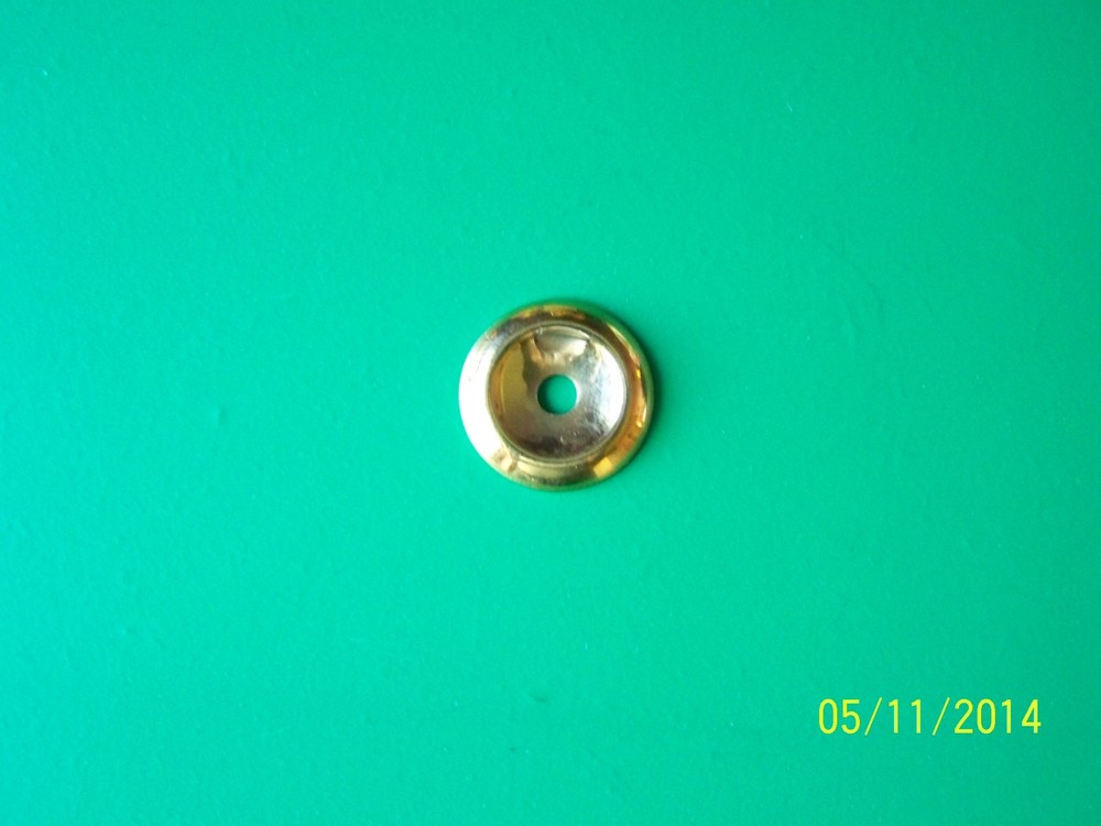 ANTIQUE STYLE VICTORIAN DRAWER KNOBS 1 1/4" DIA. SOLID BRASS