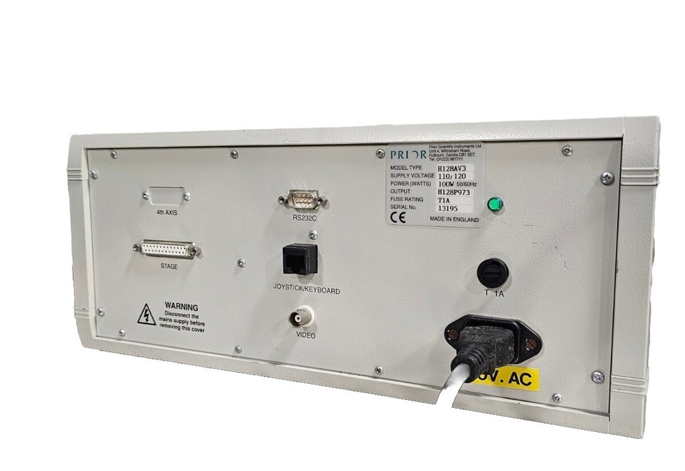 PRIOR SCIENTIFIC INSTRUMENTS H128AV3 NEURAL NETWORK IMAGE ANALYSIS SYSTEM