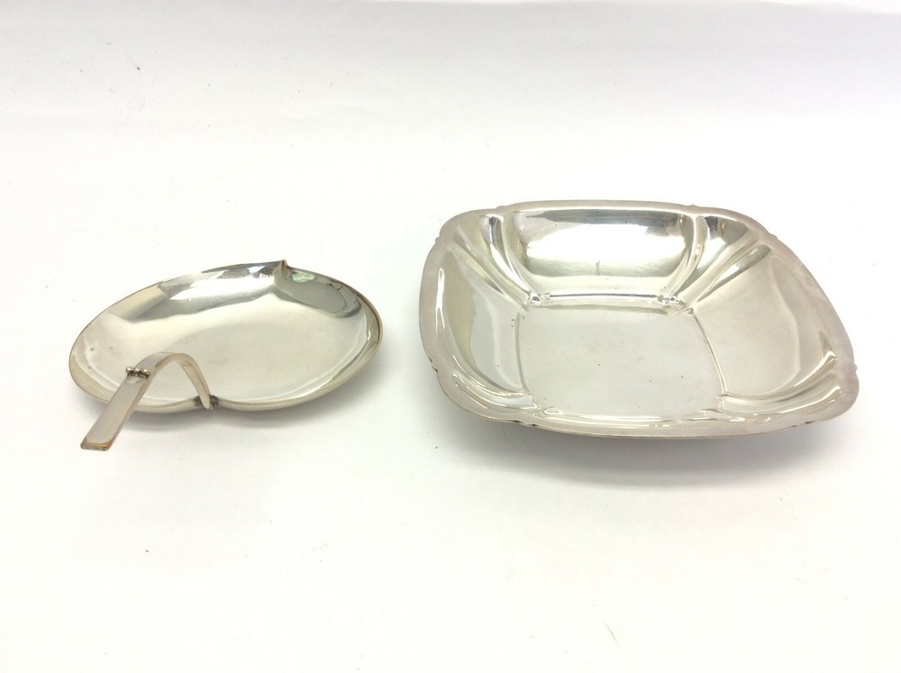 Vintage Three Crown Silversmiths Reed & Barton 1023 Shannon Water Lily Tray Dish