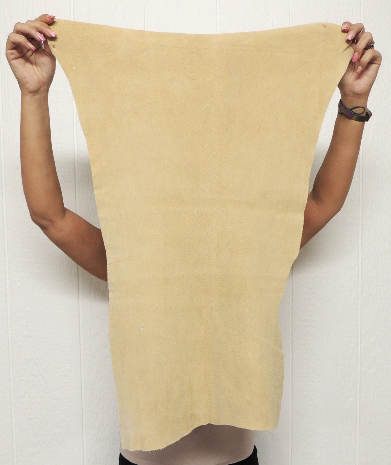 BRAINTAN DEERSKIN Leather Hide for Native Crafts Buckskins Laces Bags Taxidermy