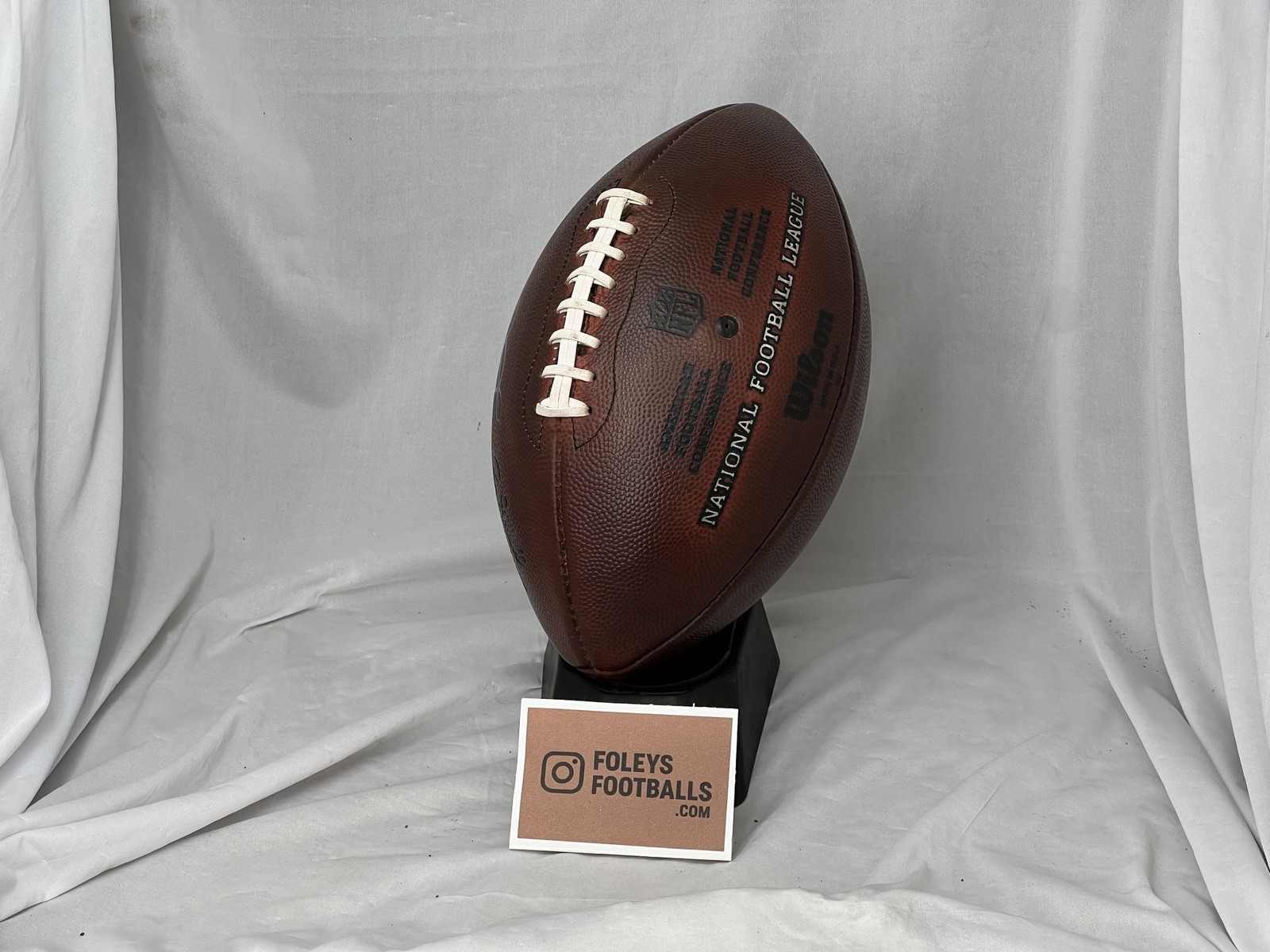 NFL "The Duke" Wilson Football - 100 yr Game Ball - Game Prepped & Conditioned
