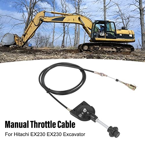 2.5M Excavator Throttle Control Cable Heavy Duty Manual Throttle Pull Wire