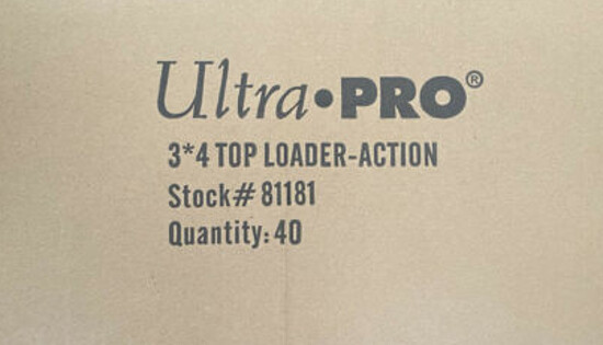 55pt ULTRA PRO Toploaders + THICK Card SLEEVES~YOU CHOOSE 25, 50, 100, 200, 1000