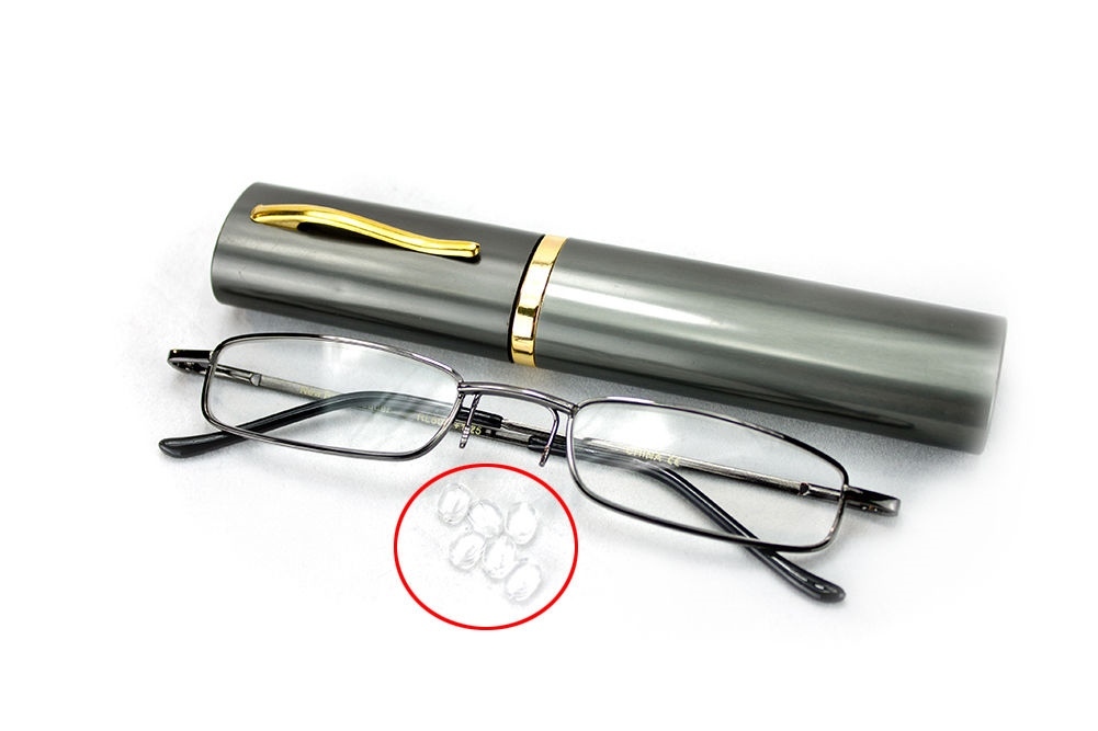 Nose Pad Replacements for Stylish Compact Tube Reading Glasses (RL801)