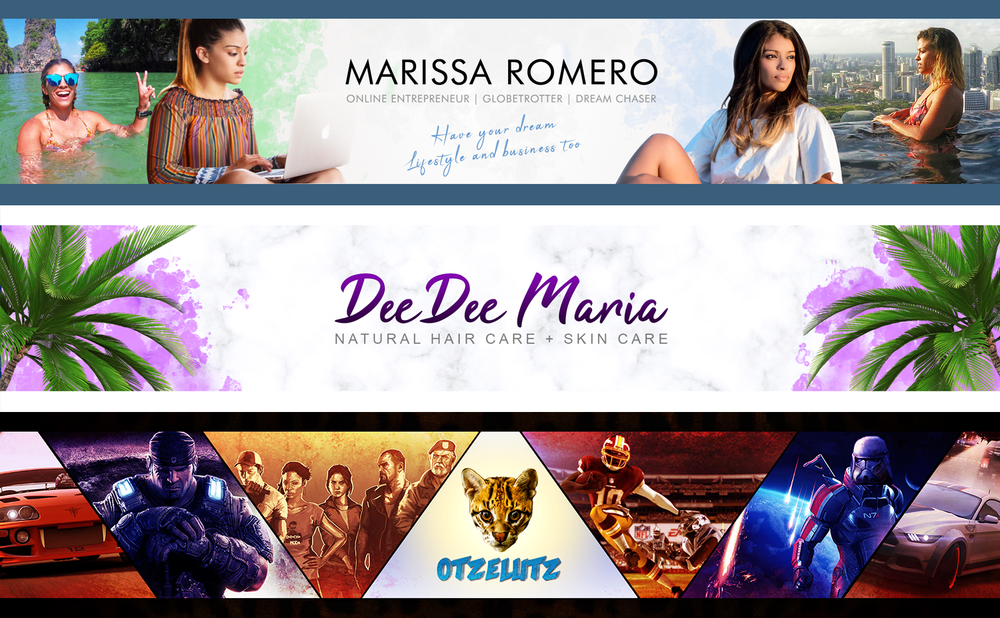 Custom Twitter Cover - Banner Design