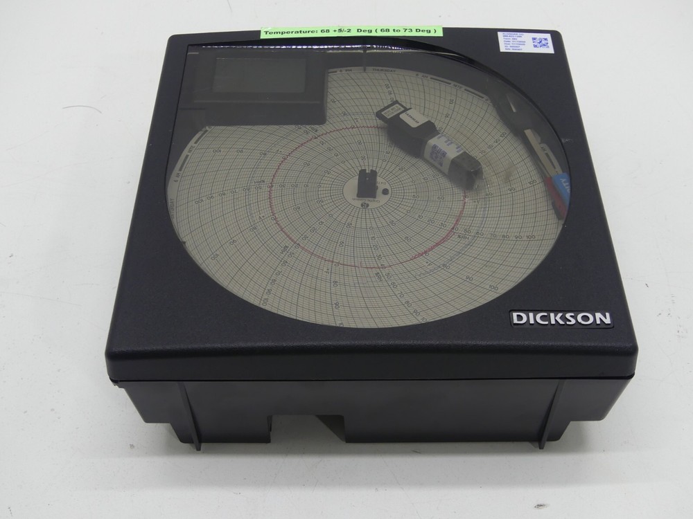 Dickson TH8P5 Humidity Temperature Chart Recorder