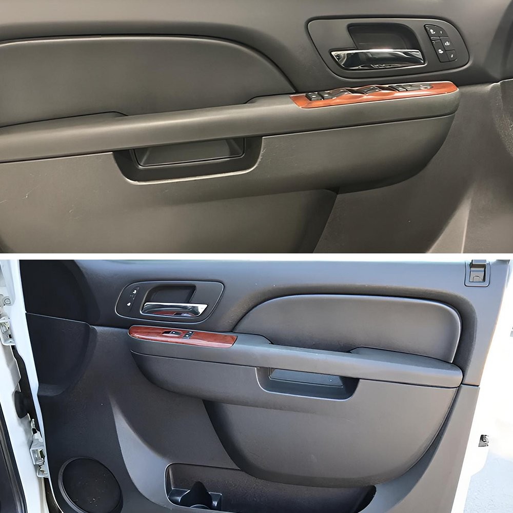 2PCS Front Interior Door Handle & Left Right Side For 2007-2013 Silverado GMC