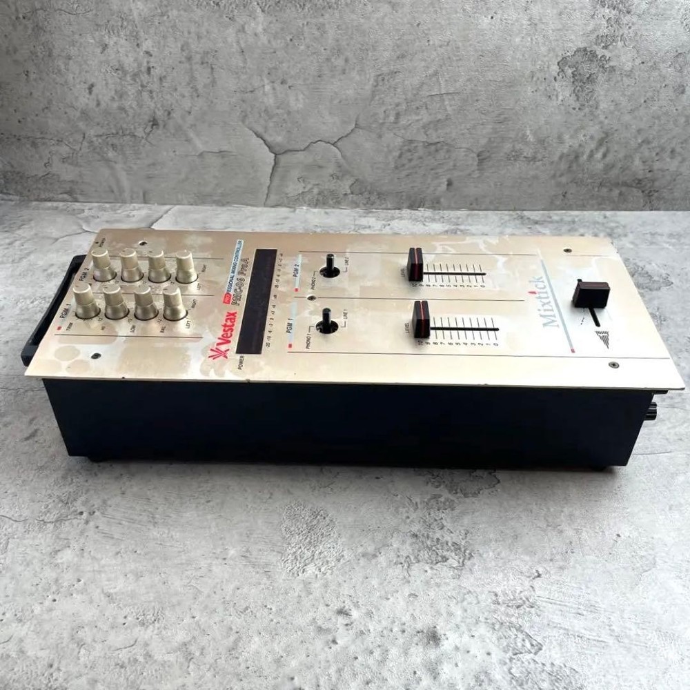 Vestax PMC-06 Pro A DJ Mixer Controller All Function Tested Only Main Unit