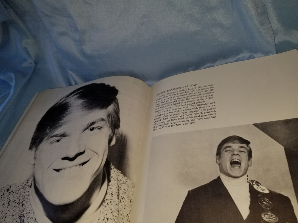 The Dave Clark Five Original US Concert Book Program 1965