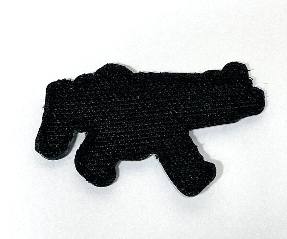 HK PVC Gun Patch, Tactical Swat Assault Gun Morale Patch, Hook & Loop
