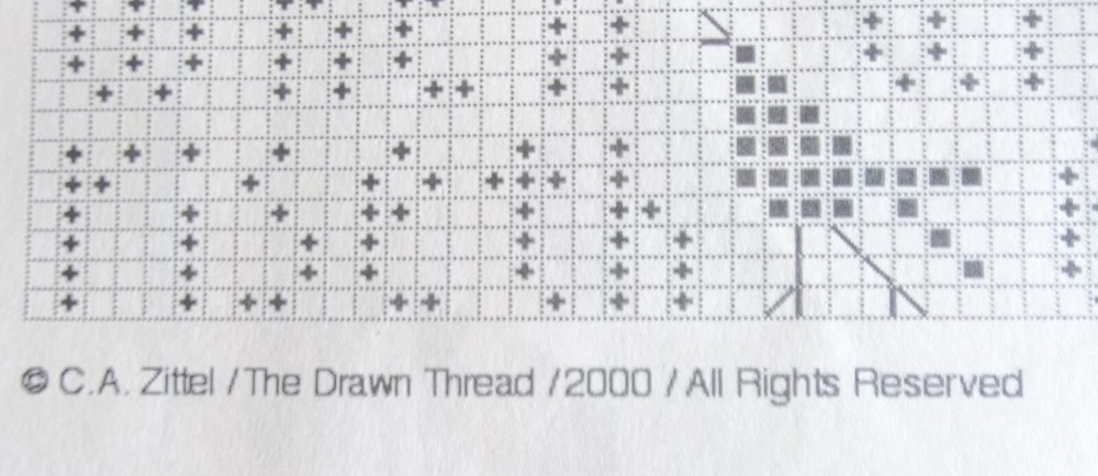 The Drawn Thread SUNFLOWER BELLPULL Cross Stitch Chart w/DMC Floss