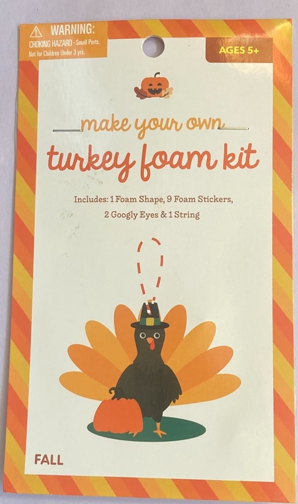 Make Your Own Turkey Foam Kit