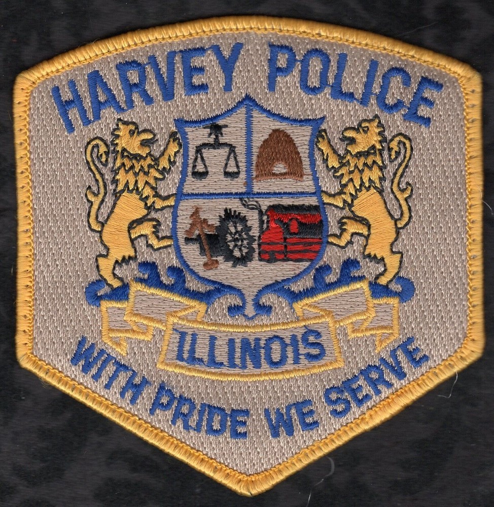 Harvey Illinois Police Shoulder Patch