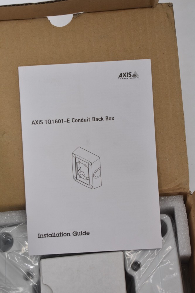 Axis TQ1601-E Conduit Back Box Wall Mount 02336-001 For Network Camera