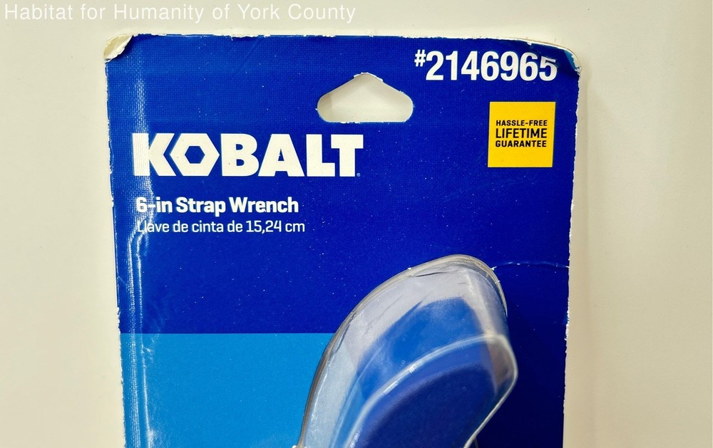 Kobalt 6 In Polyester Strap Wrench