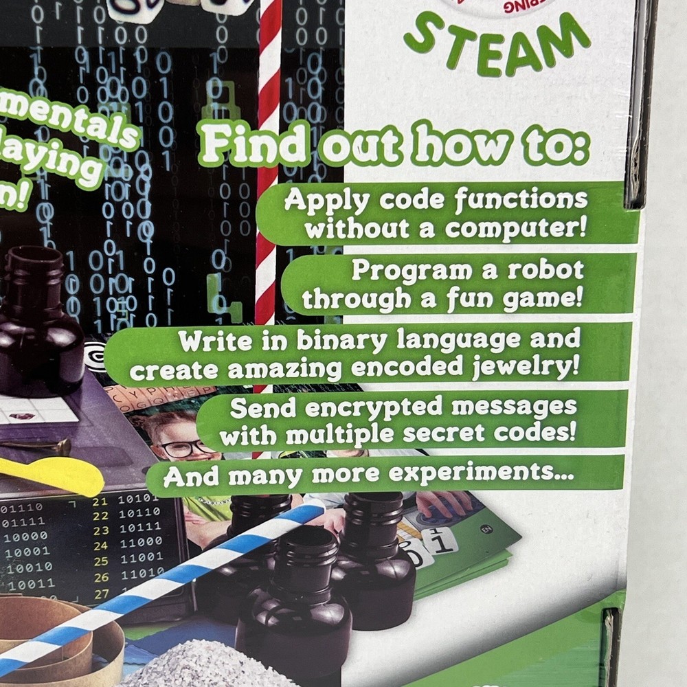 PlayMonster Science4you Coding Lab 10 Experiments to Learn How to Code Fun