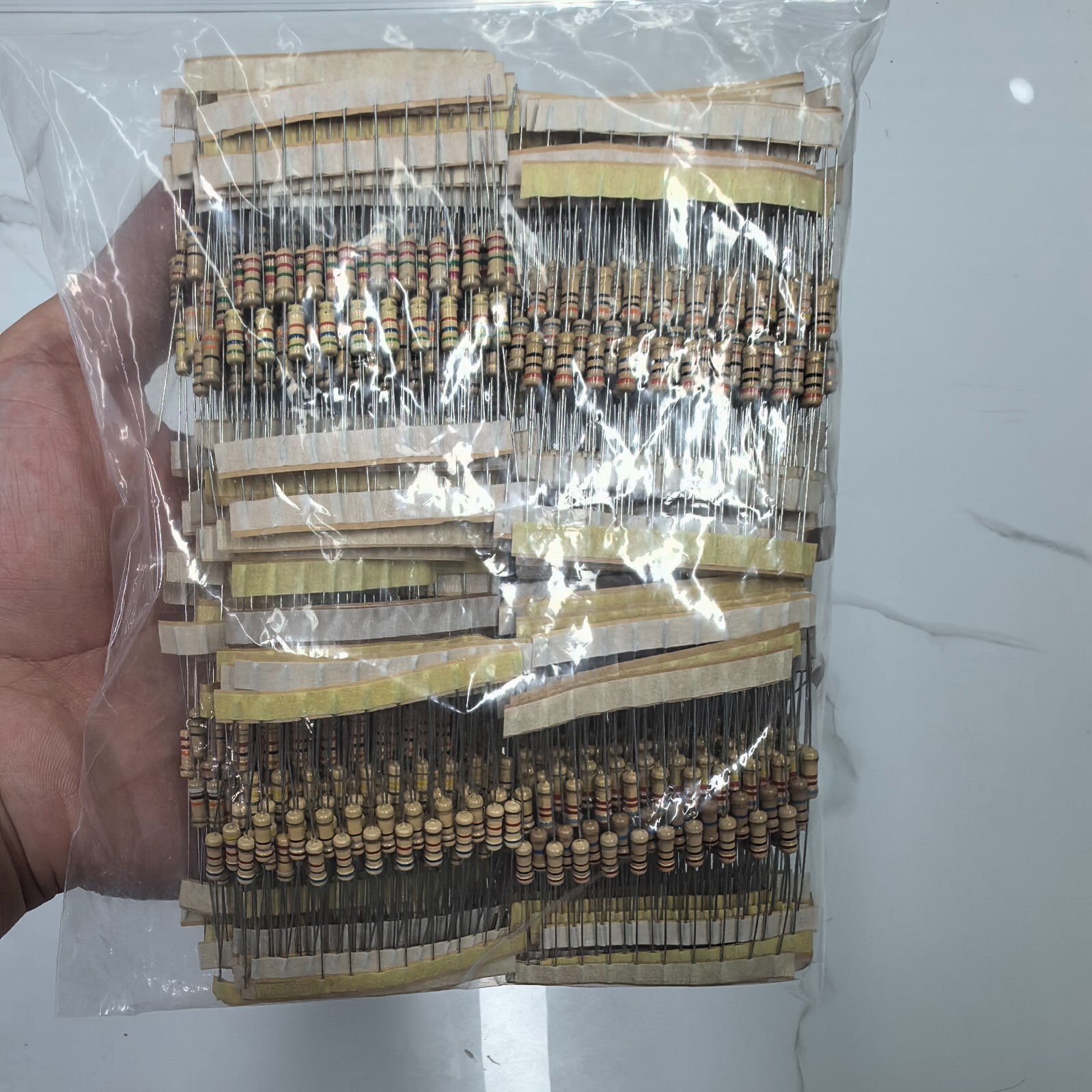 1000pcs 100 Values Resistor Kit 1/2 Watt Resistors Kit Resistors Assortment kits